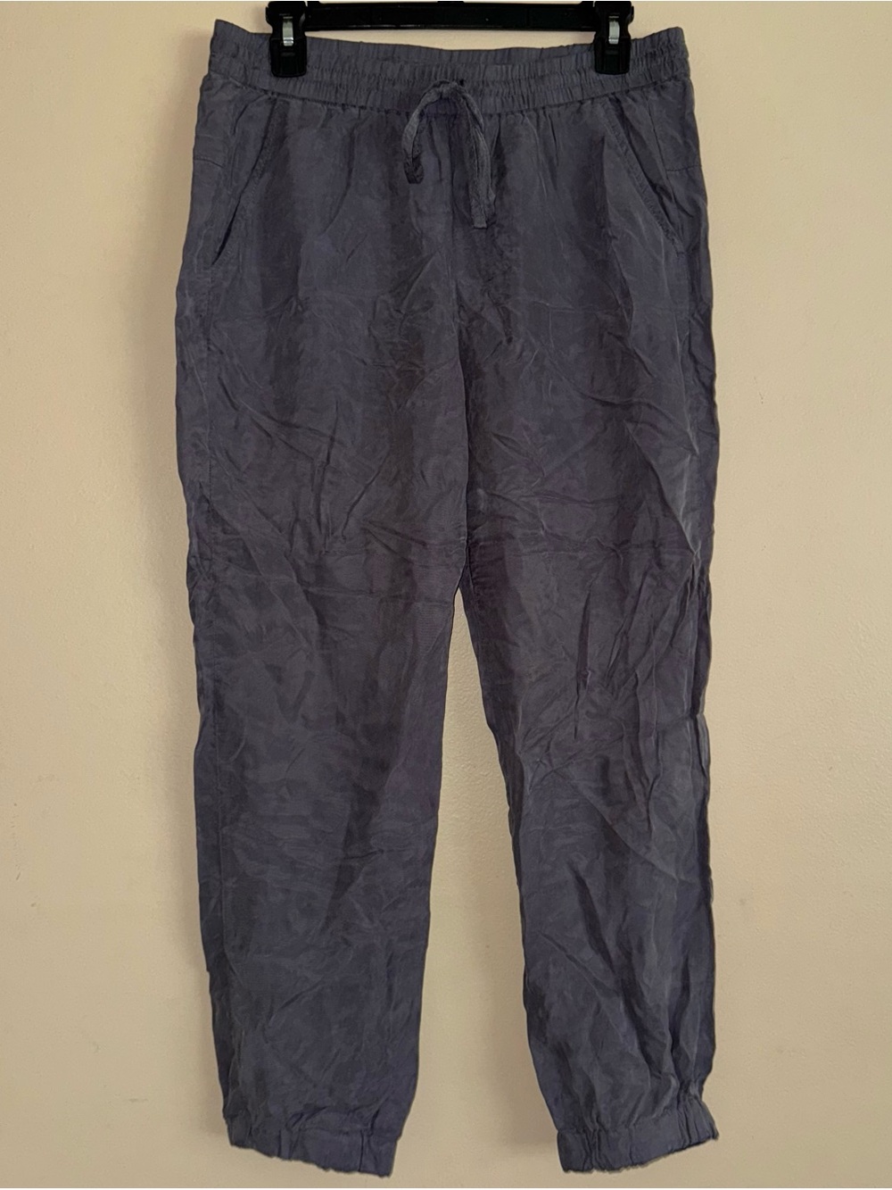 Johnny Was Gray Cupra High Rise Jogger Elastic Waist Pants Size S